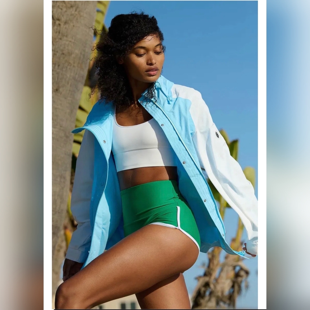 FP Movement "Singin In The Rain" Colorblock Packable Jacket